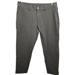 Lululemon Commission Slim-Fit Pant 33 Sage Grey Warpstreme LM5B67S